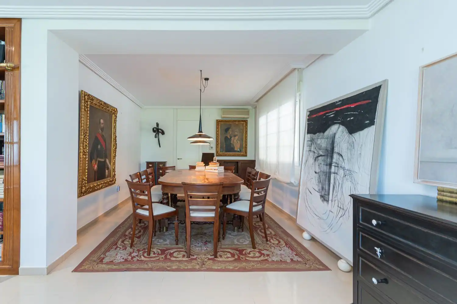 Dining room of Houses for sale in Boadilla del Monte  with Air Conditioner, Heating and Storage room