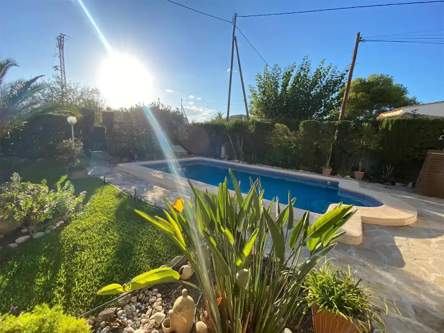 Swimming pool of Houses for rent in Dénia  with Air Conditioner, Private garden and Storage room
