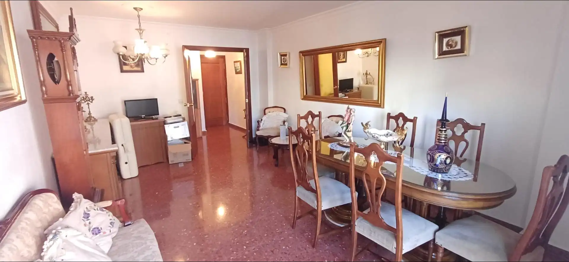 Dining room of Flat for sale in Málaga  with Air Conditioner and Balcony
