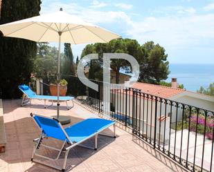 Terrace of House or chalet for sale in Santa Cristina d'Aro  with Air Conditioner, Private garden and Terrace