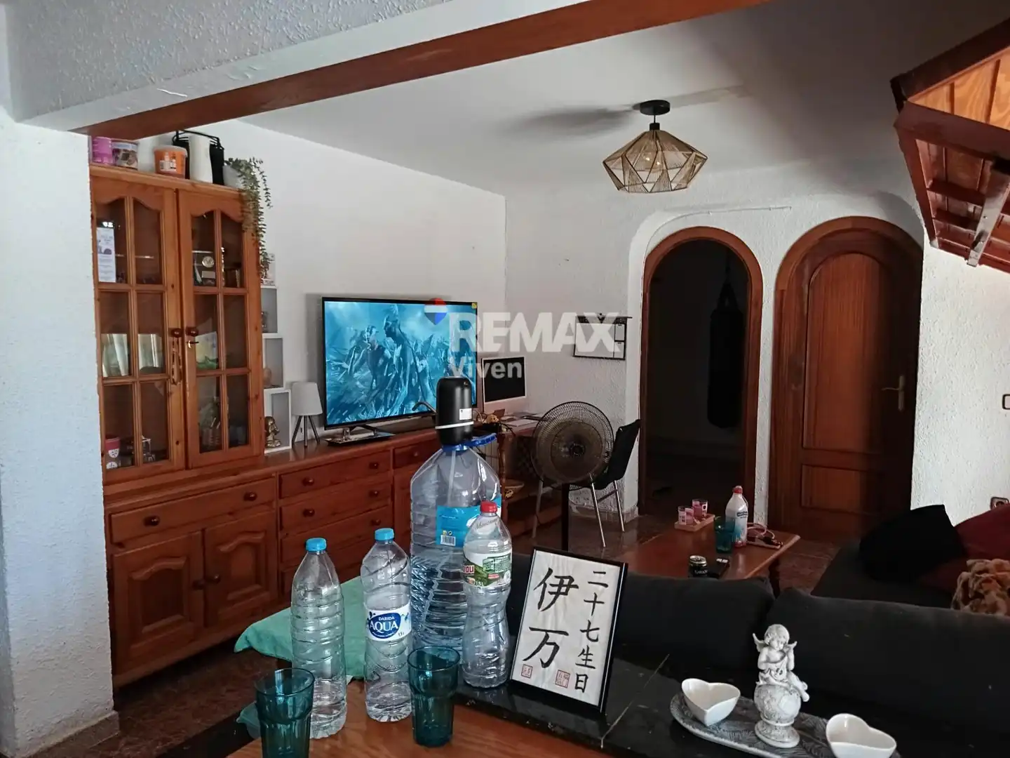 Sala d'estar de Casa o xalet en venda en Cunit amb Calefacció