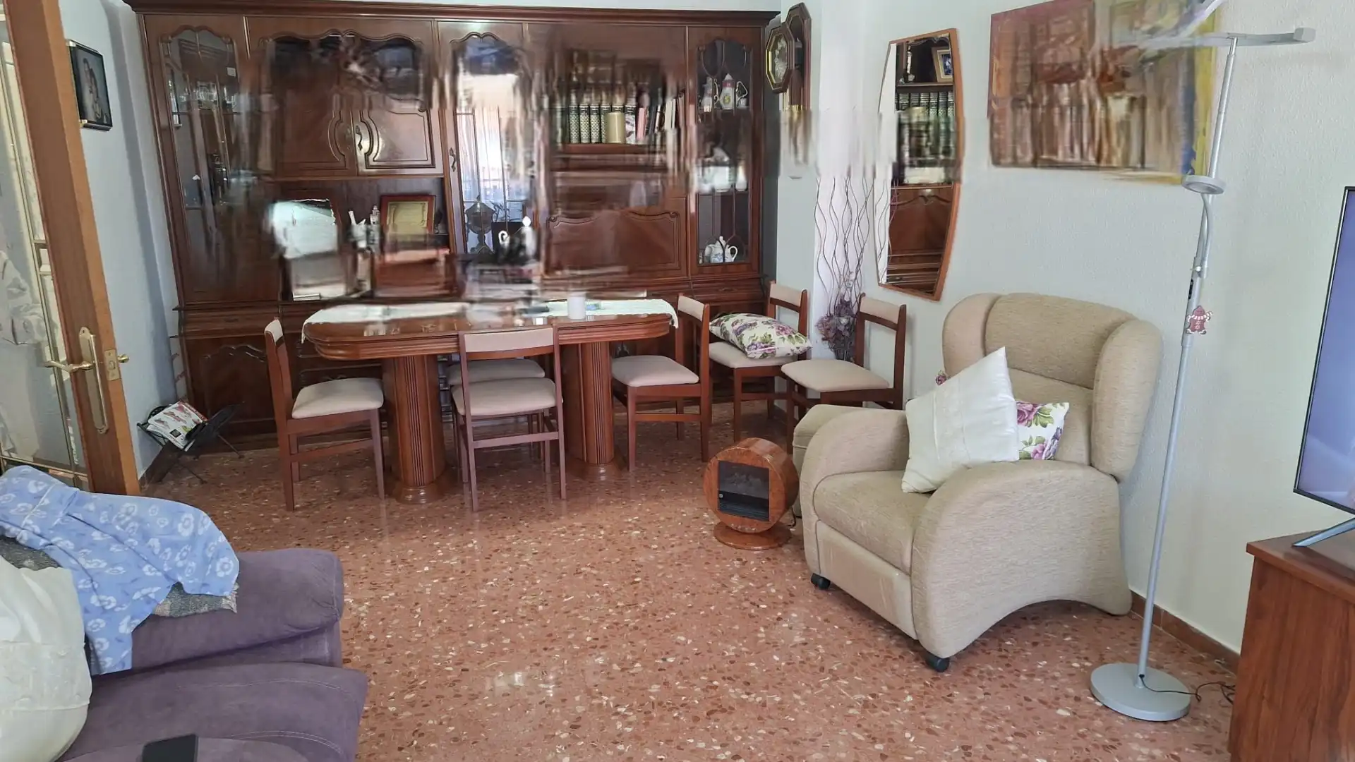 Comedor de Piso en venta en San Vicente del Raspeig / Sant Vicent del Raspeig con Aire acondicionado, Balcón y Piscina comunitaria