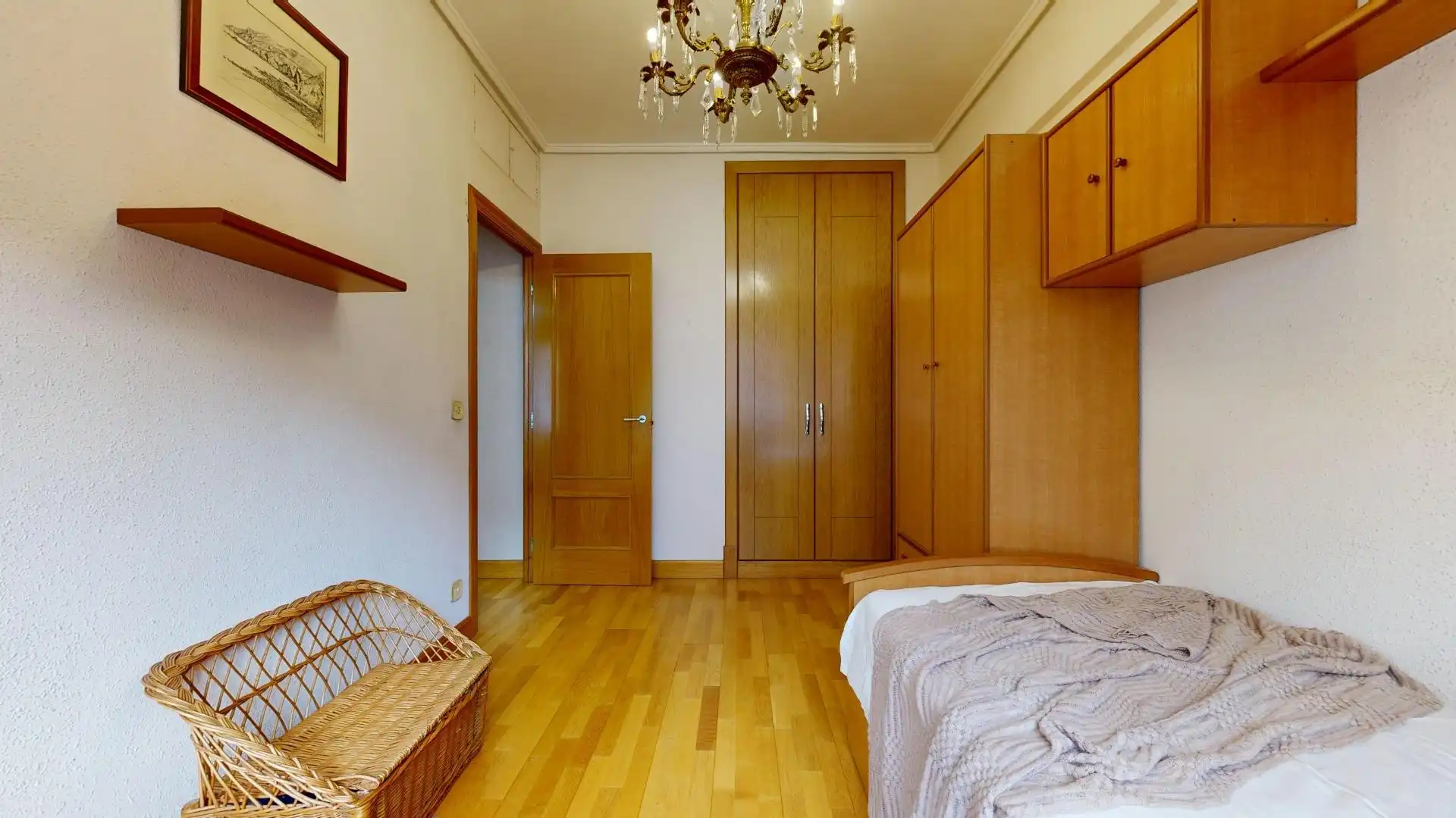 Bedroom of Flat for sale in Bilbao   with Heating and Balcony