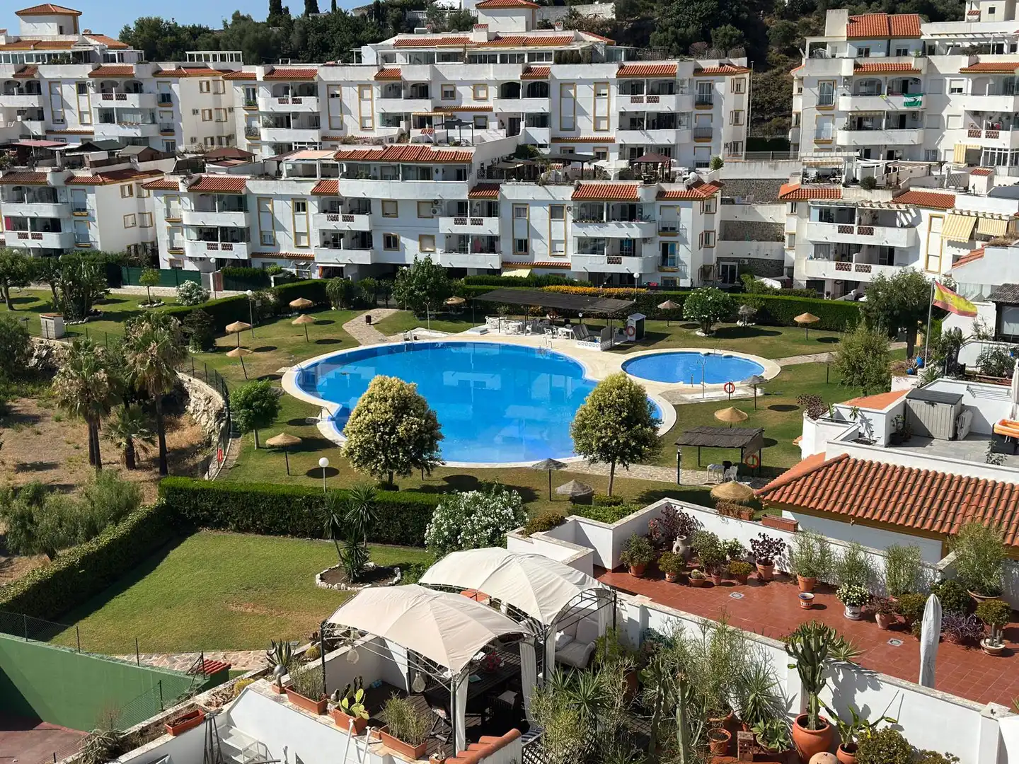 Schwimmbecken von Dachboden zum Verkauf in Benalmádena mit Klimaanlage, Heizung und Terrasse