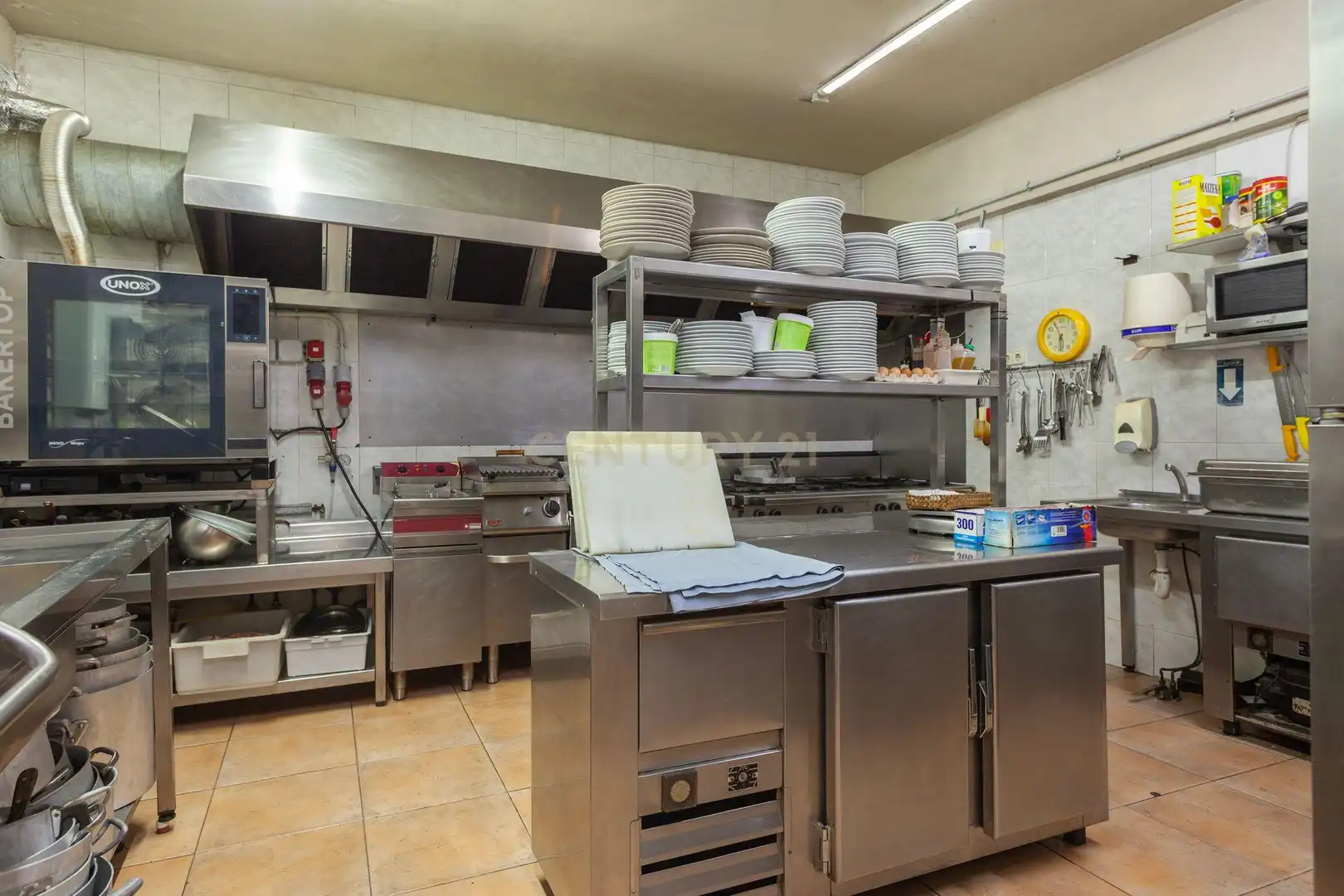 Cocina de Local en traspaso en Parets del Vallès con Aire acondicionado