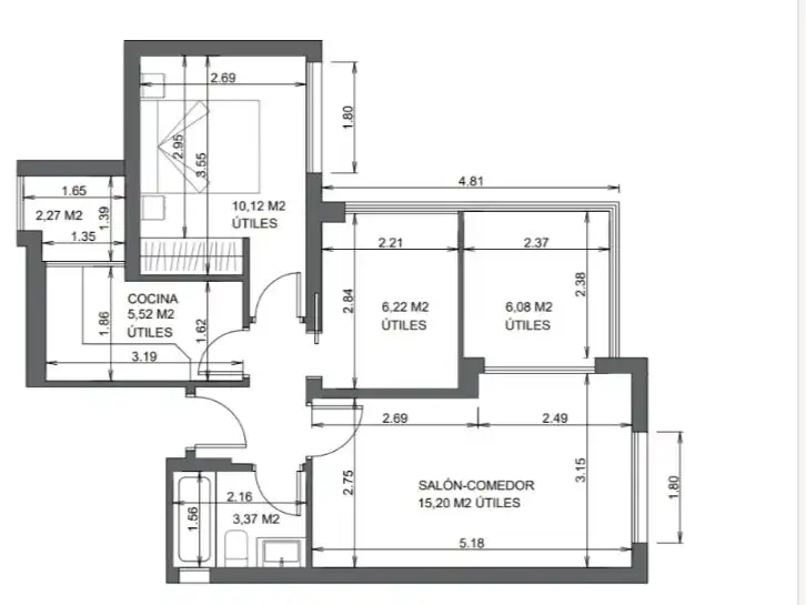 Apartamento con piscina en venta en Avinguda Marina Alta 6, imagen 18