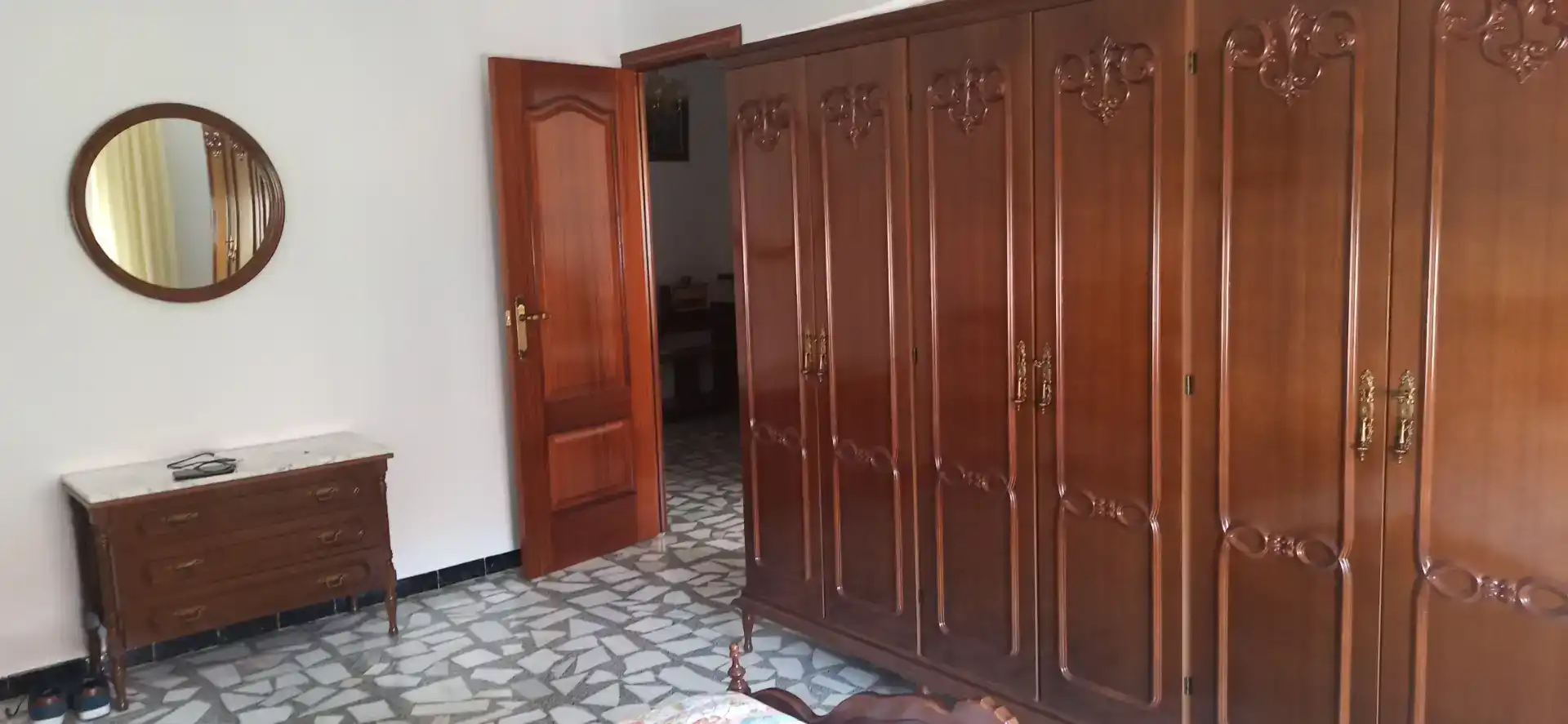Dormitori de Pis en venda en Siruela amb Aire condicionat, Moblat i Forn
