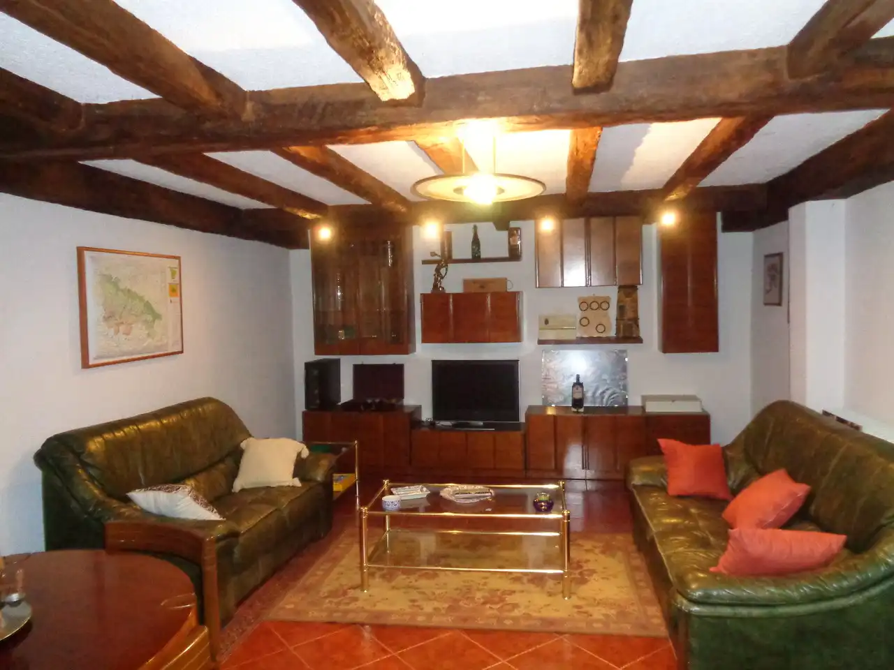 Sala de estar de Casa adosada en venta en Haro con Calefacción, Jardín privado y Terraza