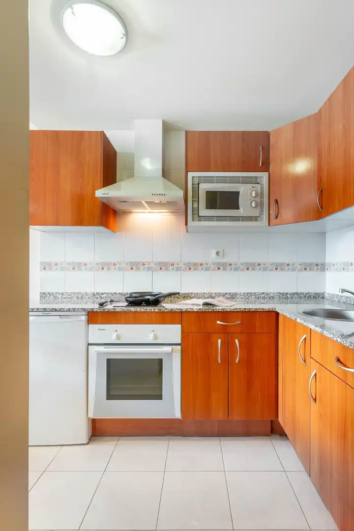 Cocina de Ático en venta en Puebla de Lillo con Calefacción, Trastero y Amueblado