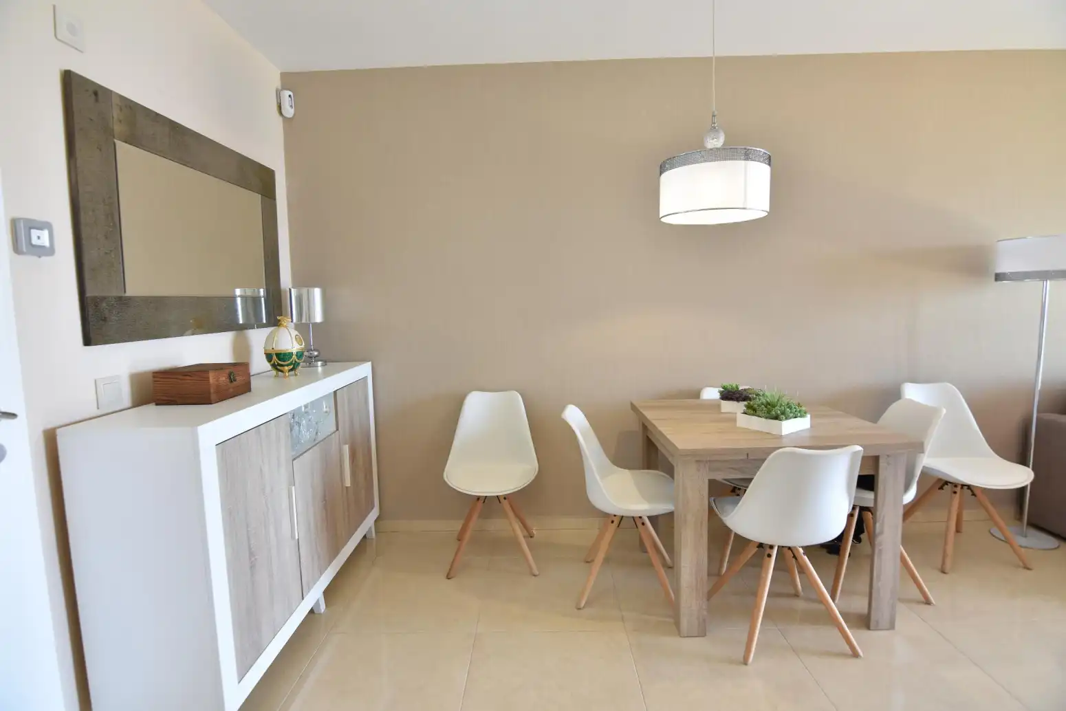 Dining room of Flat for sale in Oropesa del Mar / Orpesa  with Air Conditioner, Heating and Private garden