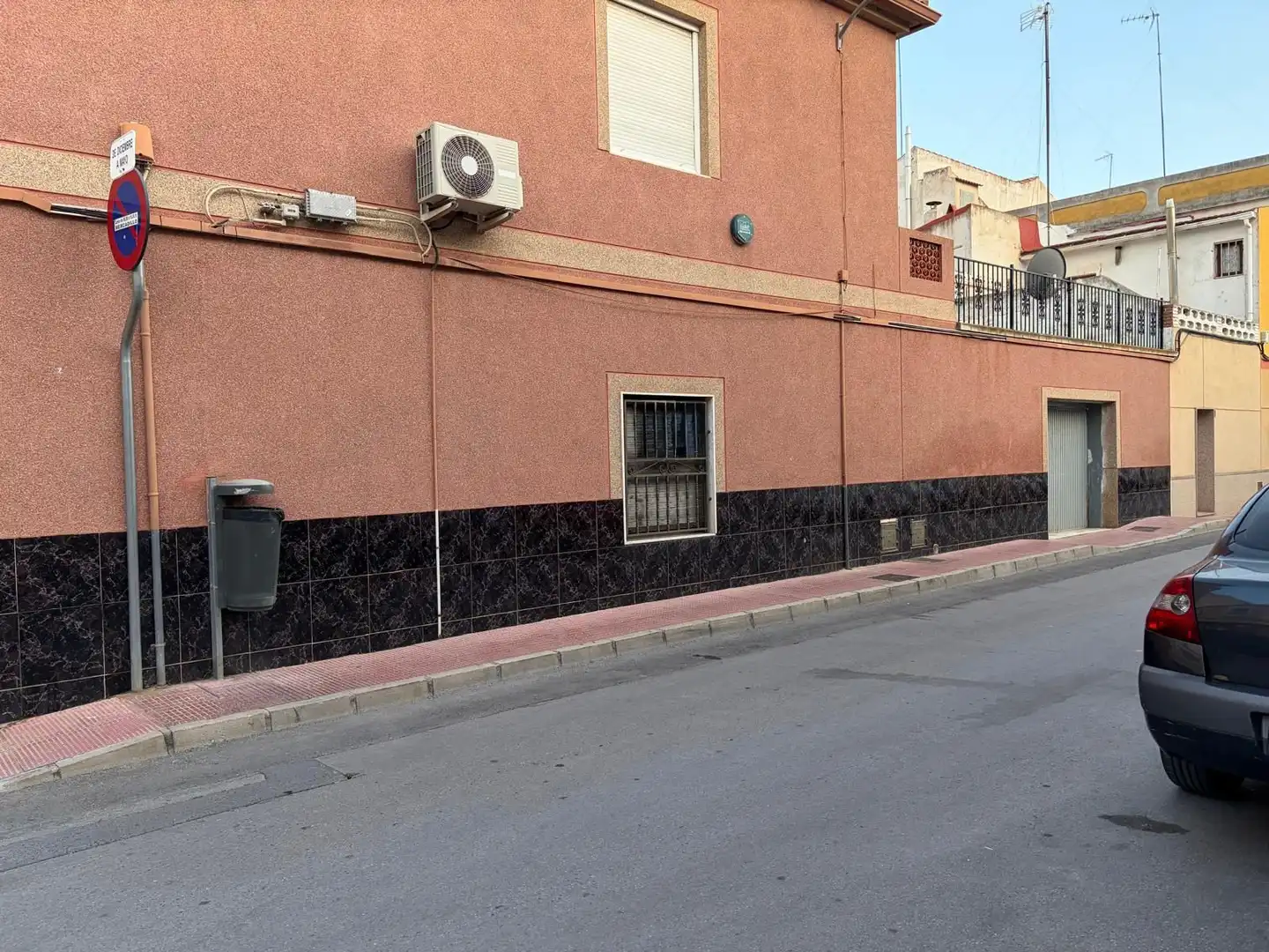 Exterior view of Flat for sale in Sax  with Terrace, Storage room and Microwave