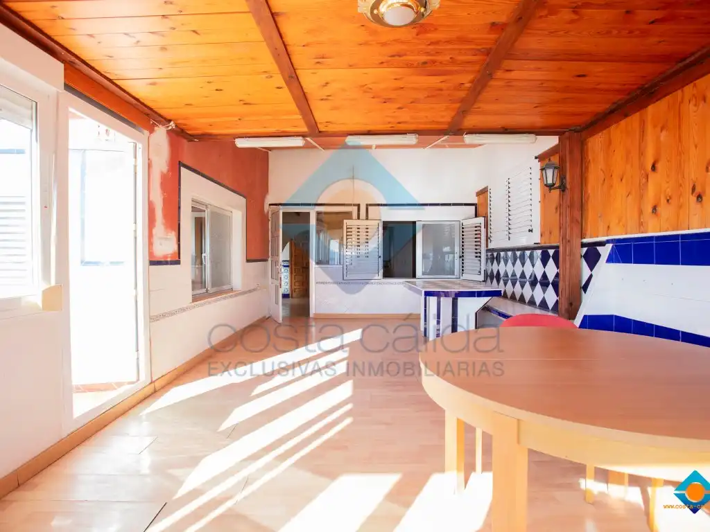 Esszimmer von Dachboden zum Verkauf in Mazarrón mit Terrasse und Abstellraum