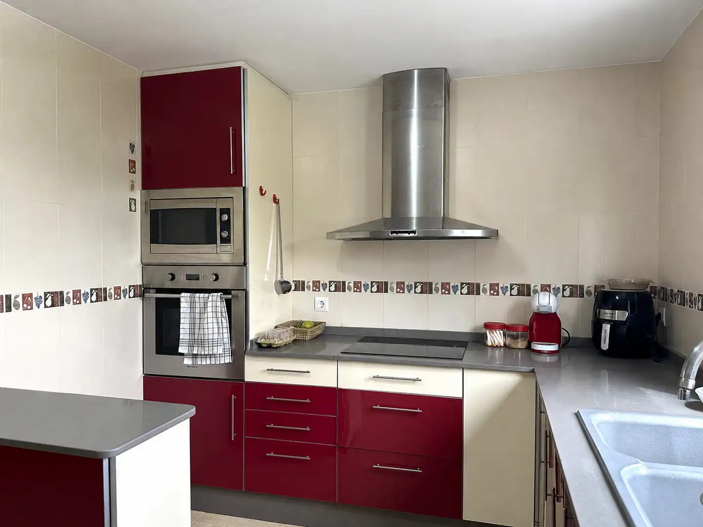 Cocina de Casa o chalet en venta en Ontinyent con Aire acondicionado, Calefacción y Jardín privado