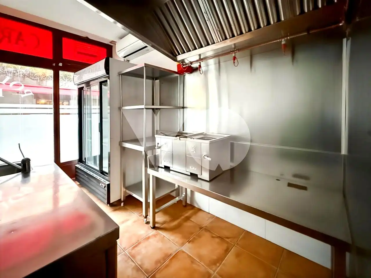 Kitchen of Commercial properties for sale in Madrid  with Air Conditioner