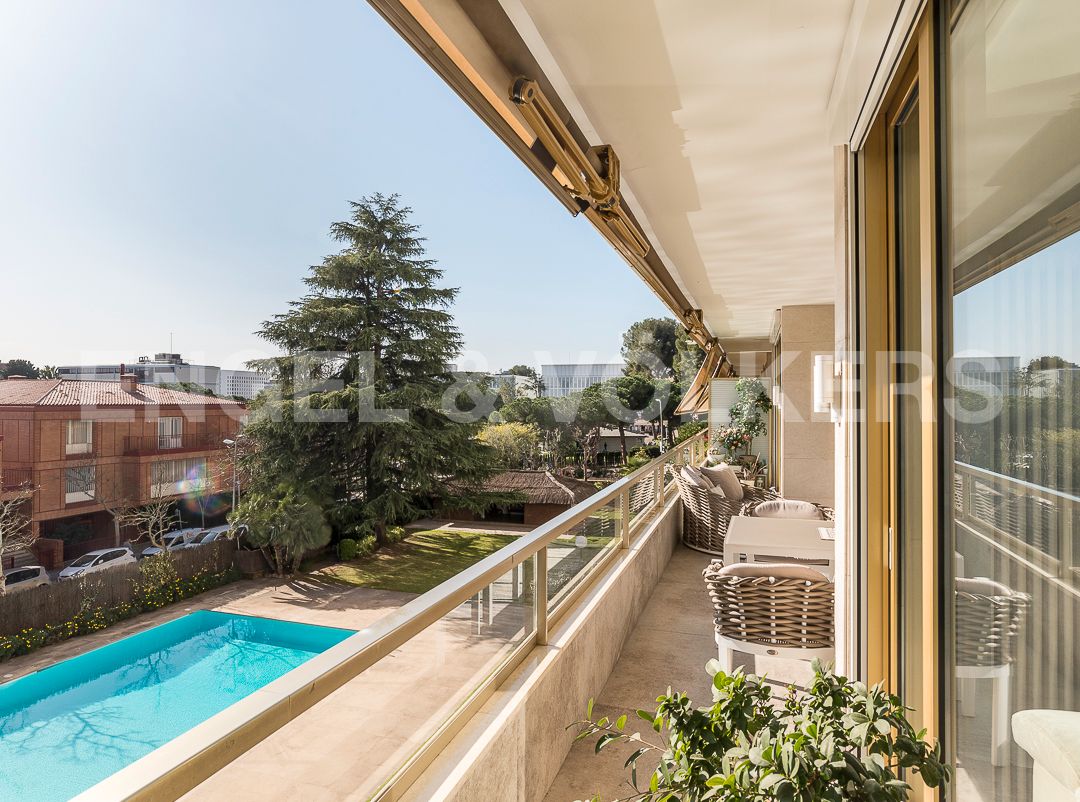 Terrace of Apartment for sale in  Barcelona Capital  with Air Conditioner, Heating and Terrace