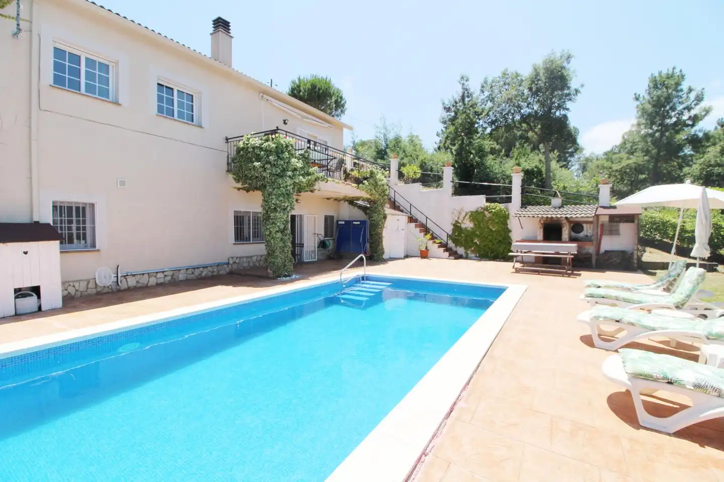 Piscina de Casa o xalet en venda en Lloret de Mar amb Aire condicionat, Jardí privat i Terrassa
