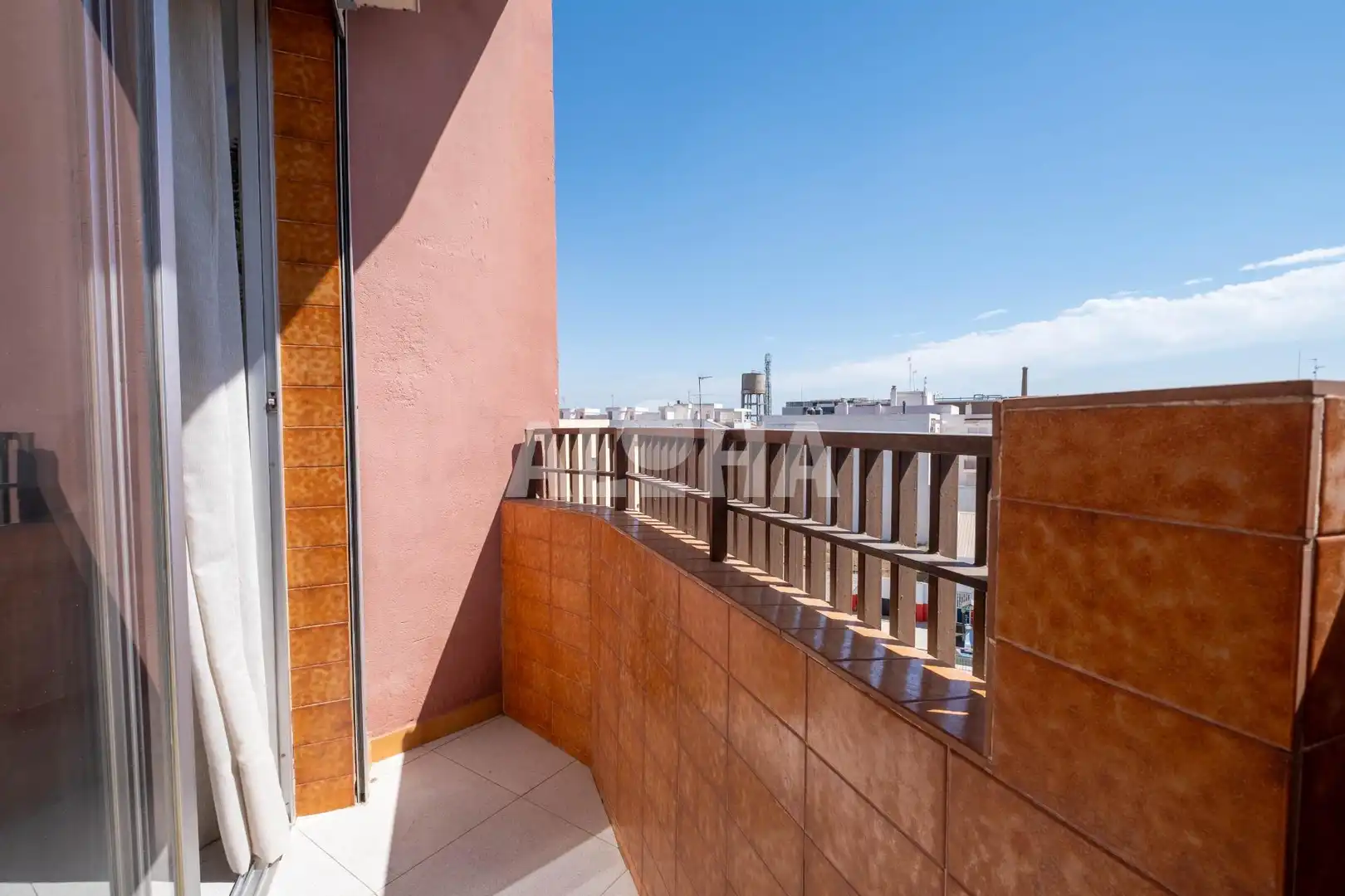 Balcony of Apartments for rent in Alfara del Patriarca  with Air Conditioner, Terrace and Furnished