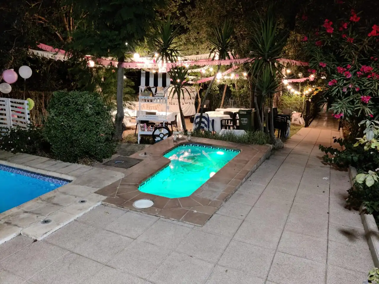 Swimming pool of Houses for sale in Puebla de Sancho Pérez