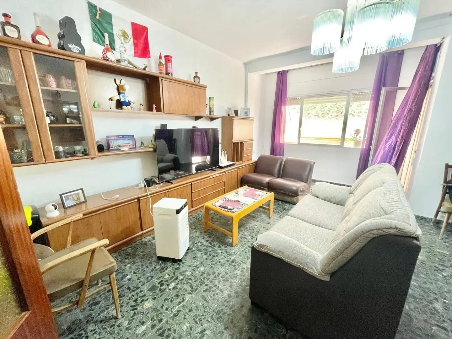 Sala d'estar de Apartament de lloguer en San Javier amb Terrassa, Moblat i Forn