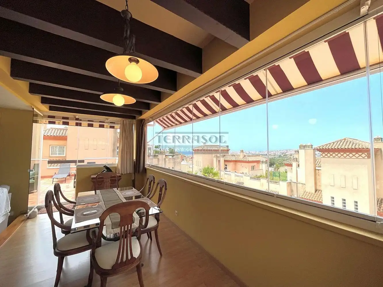 Terraza de Ático en venta en Vélez-Málaga con Aire acondicionado, Calefacción y Jardín privado