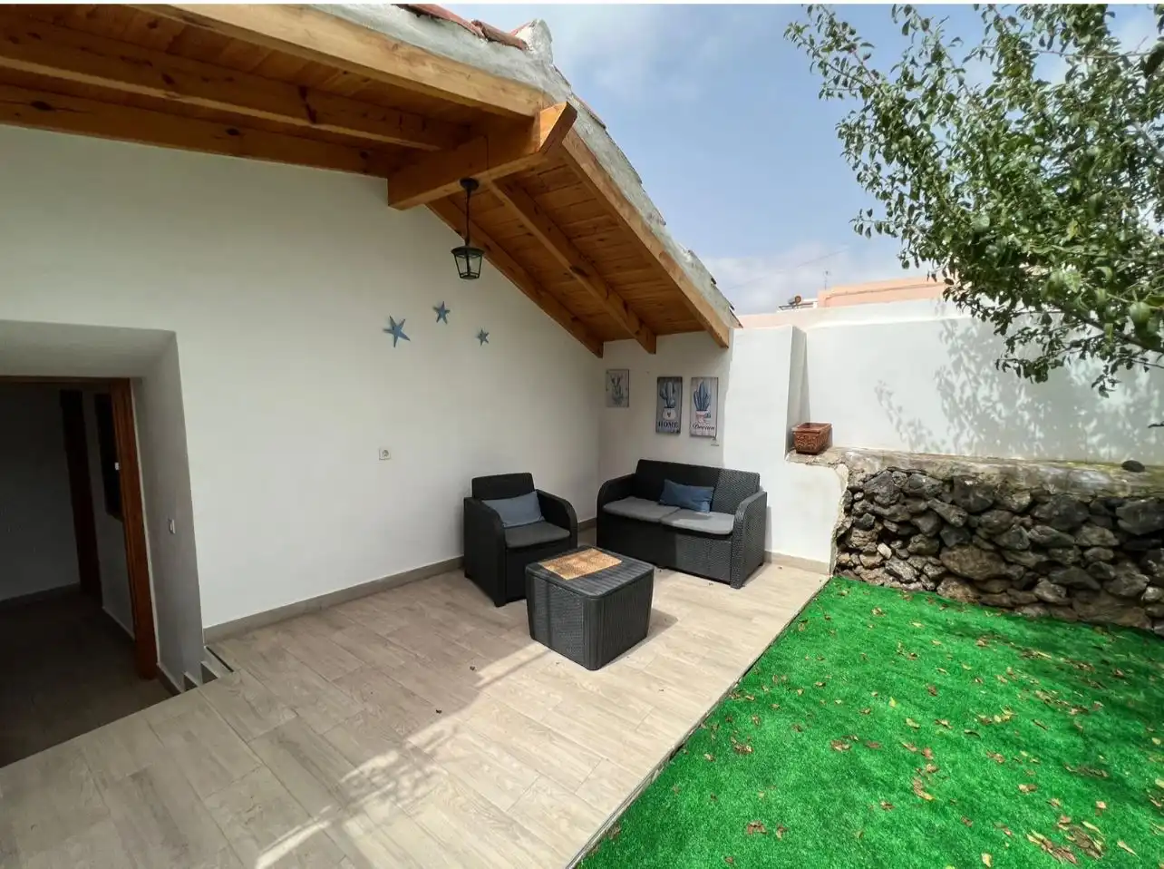 Terrassa de Casa adosada en venda en Guía de Isora amb Jardí privat i Terrassa