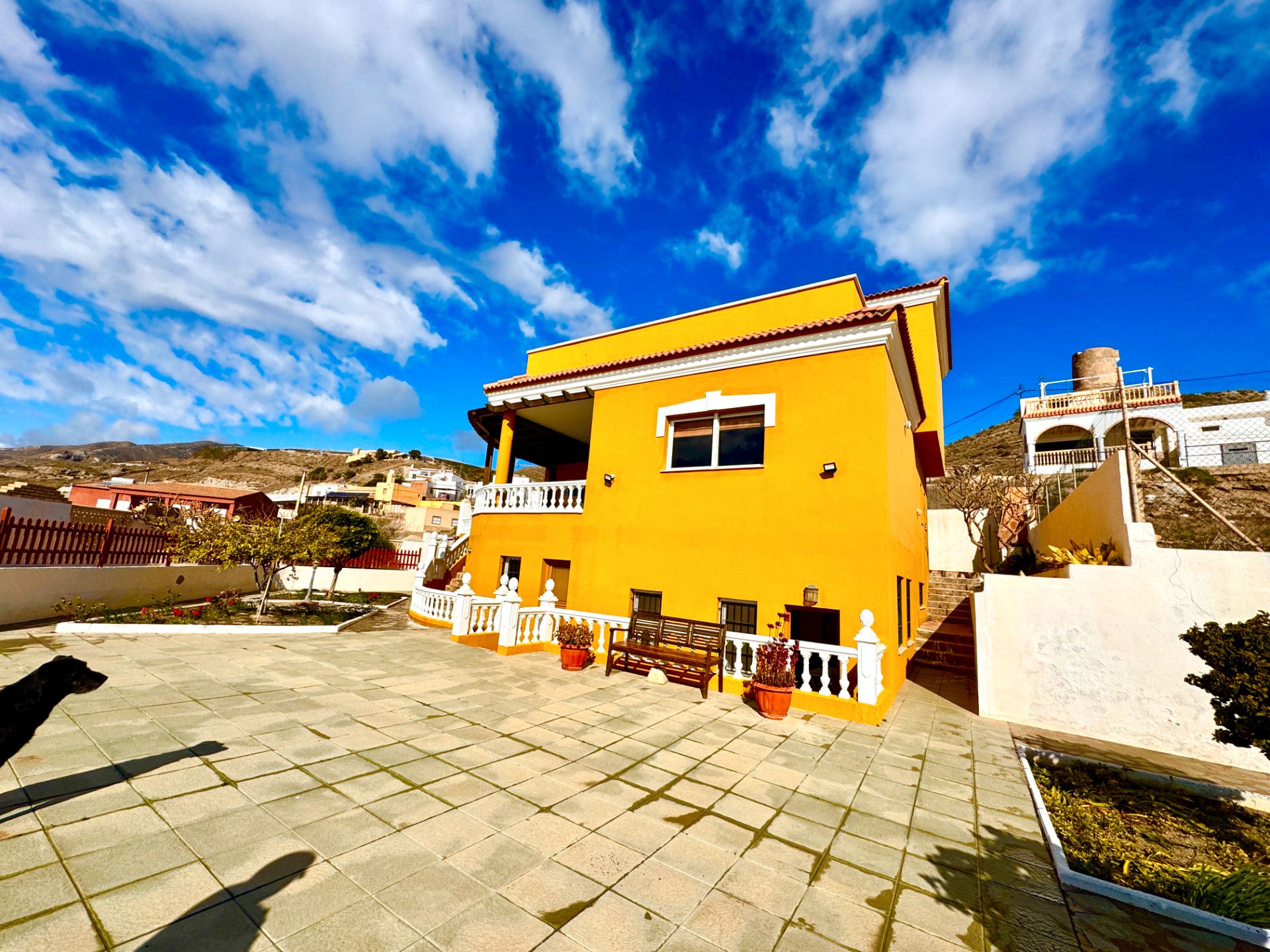 Exterior view of House or chalet for sale in Adra  with Air Conditioner, Heating and Private garden