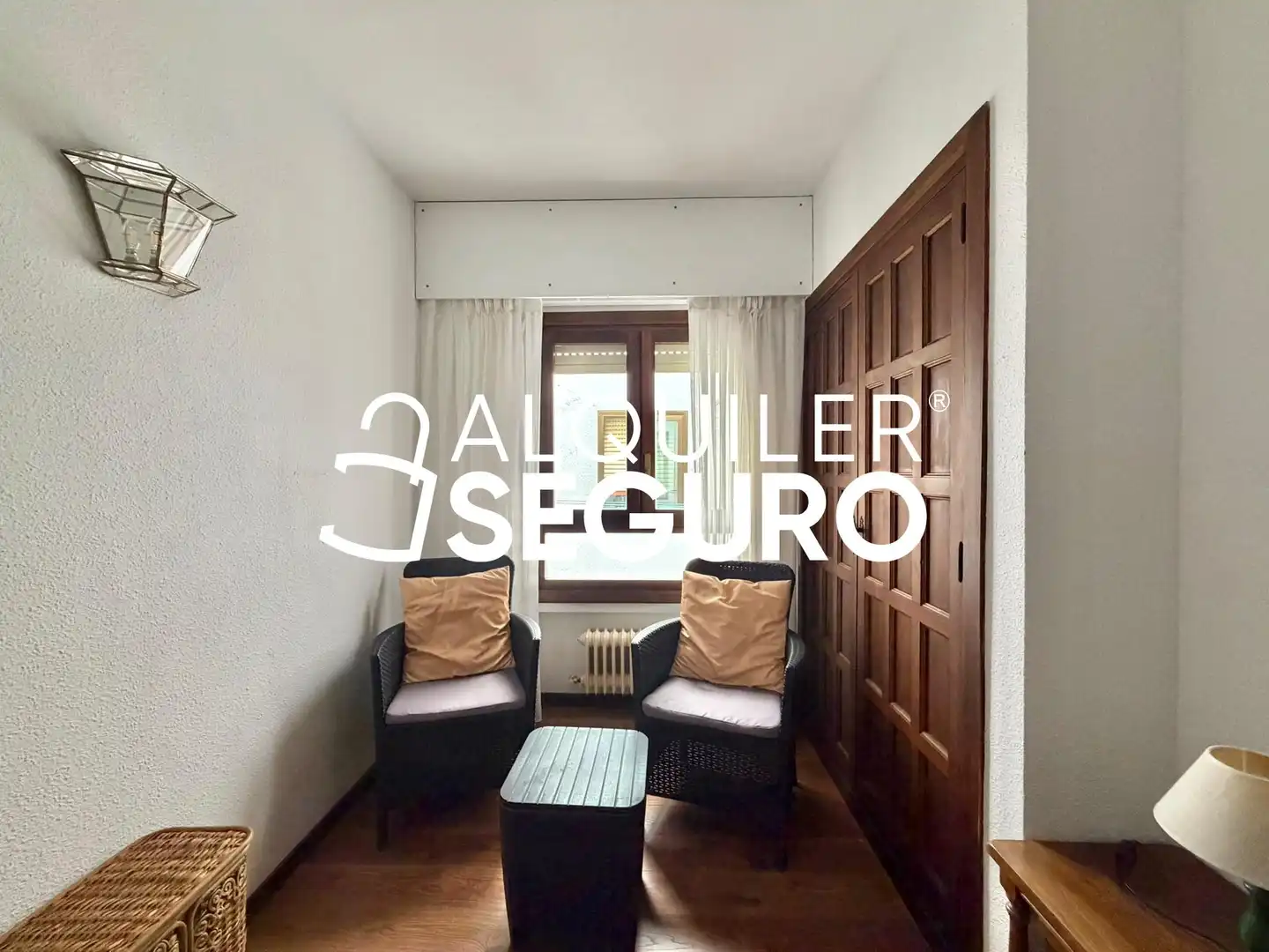 Bedroom of Flat for rent in El Escorial  with Heating, Terrace and Swimming Pool