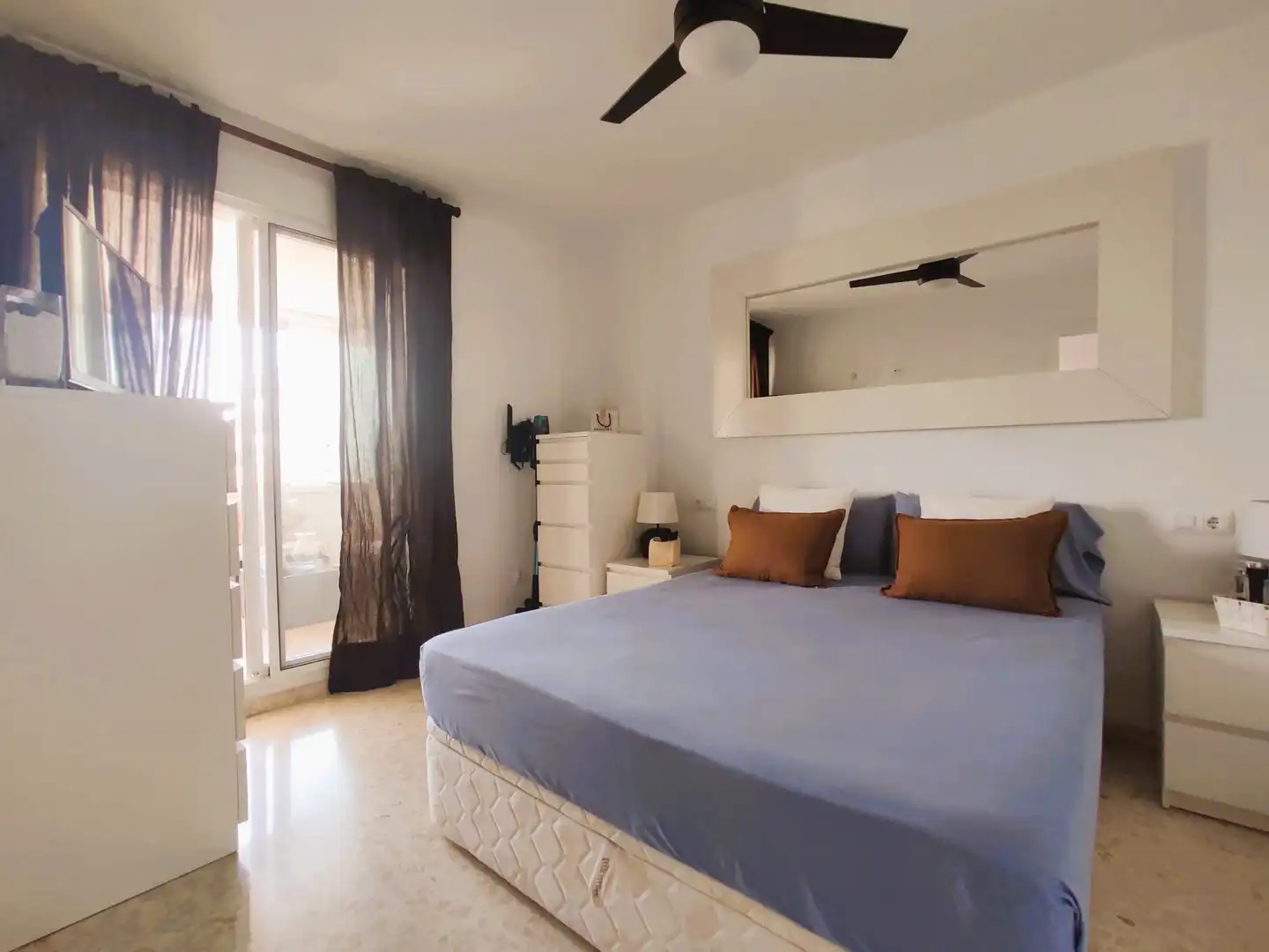 Bedroom of Apartments for sale in Sagunto / Sagunt  with Air Conditioner, Terrace and Furnished