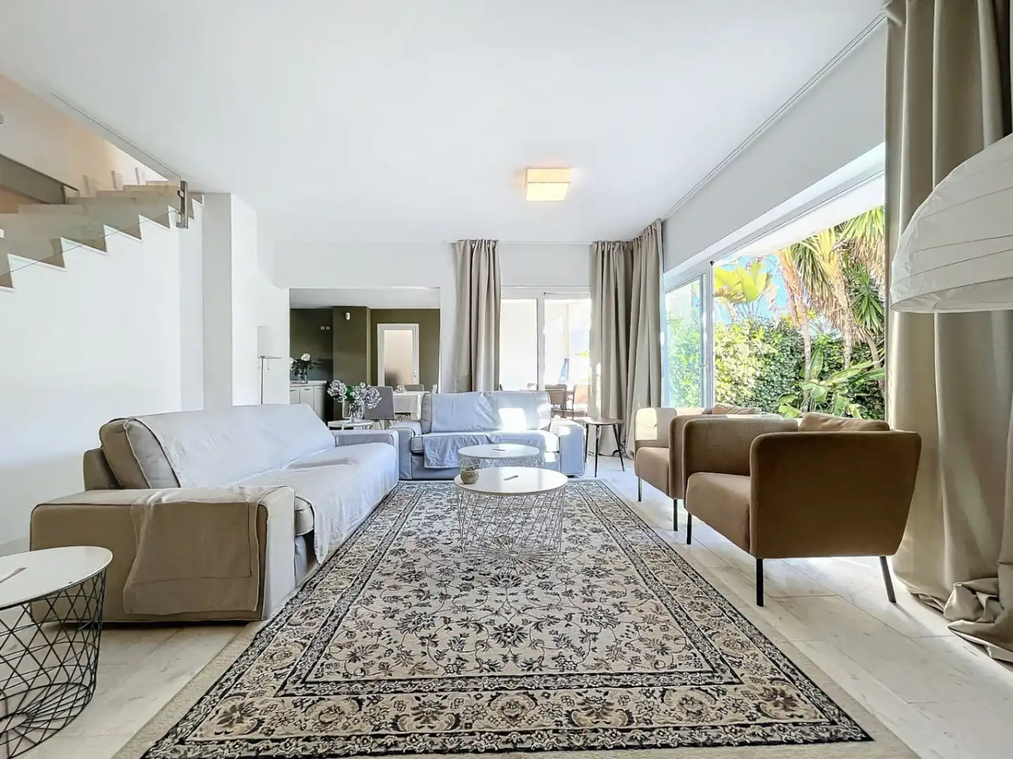Living room of Houses for sale in L'Alfàs del Pi  with Air Conditioner, Heating and Private garden