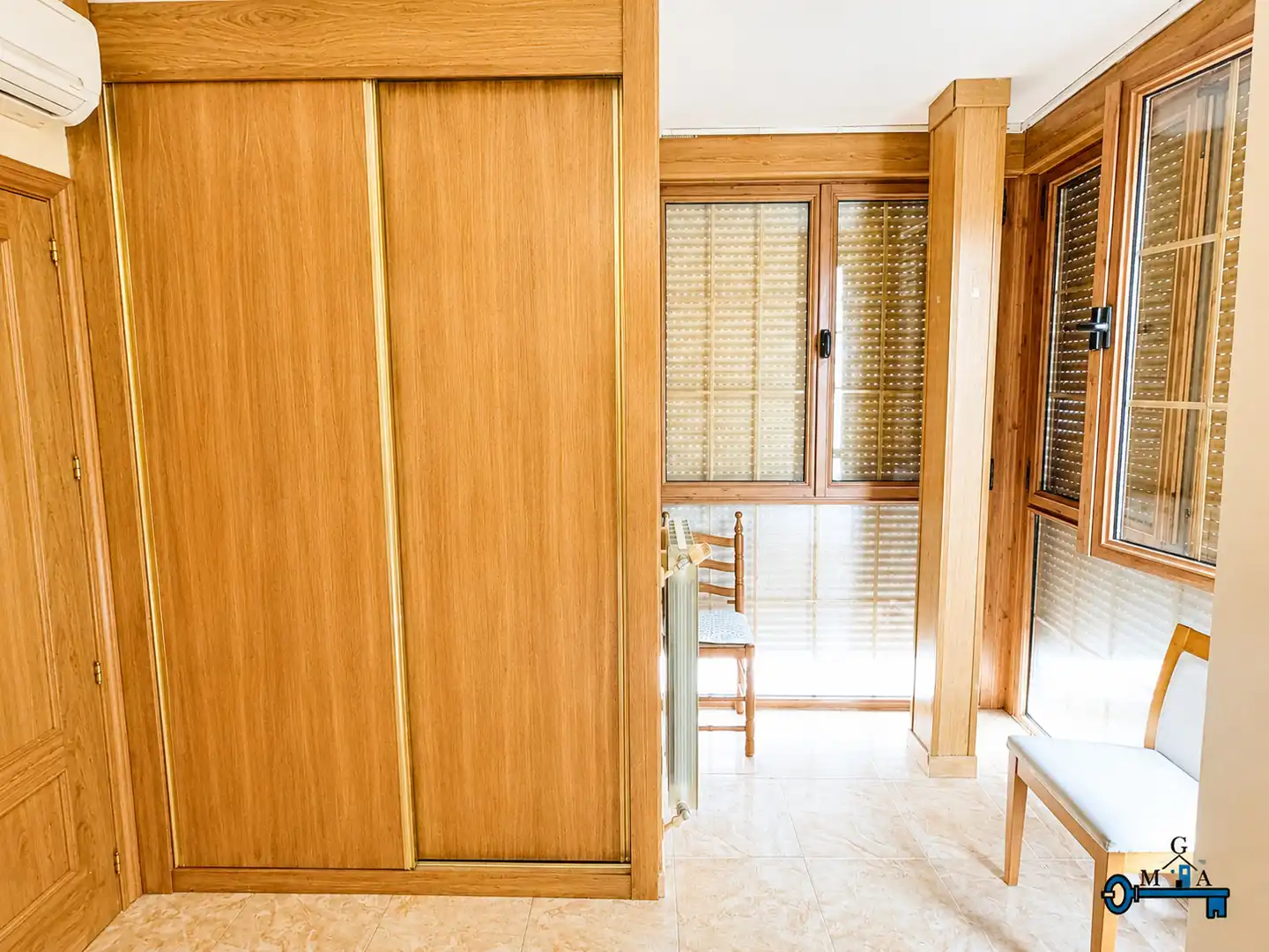 Bedroom of Apartments for rent in Fuenlabrada  with Air Conditioner, Heating and Furnished