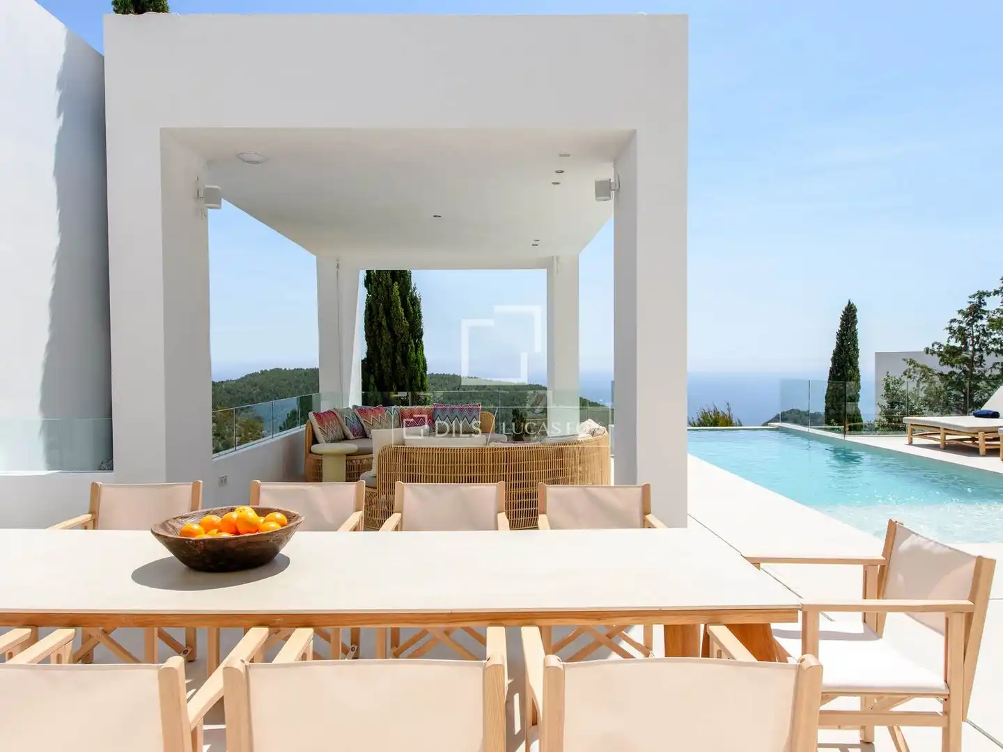 Terrace of Houses for sale in Santa Eulària des Riu  with Air Conditioner and Swimming Pool