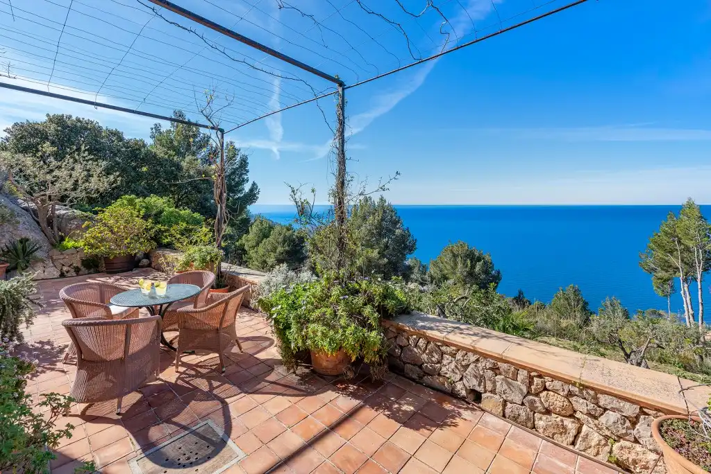 Terrace of Country homes for sale in Deià  with Private garden, Terrace and Storage room