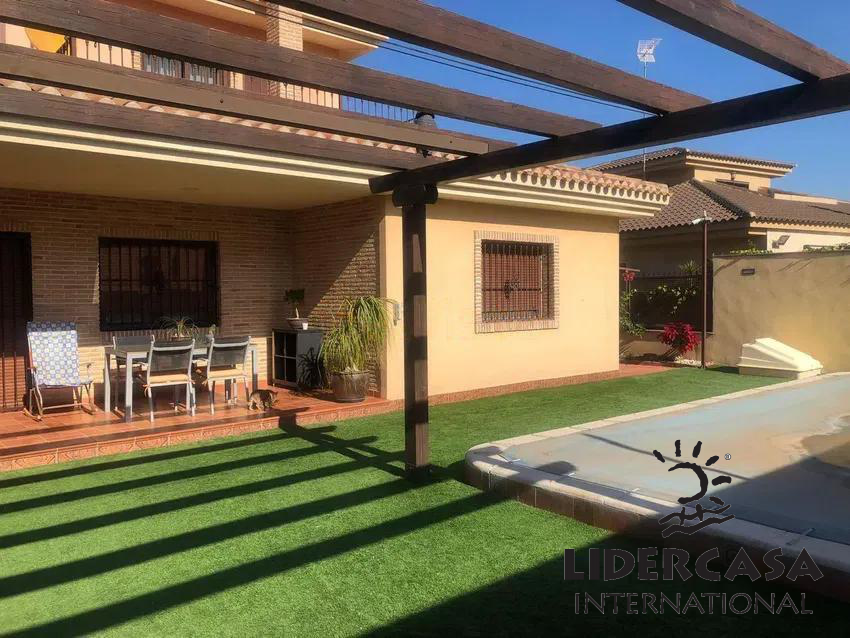Jardí de Casa o xalet en venda en  Murcia Capital amb Jardí privat, Terrassa i Piscina