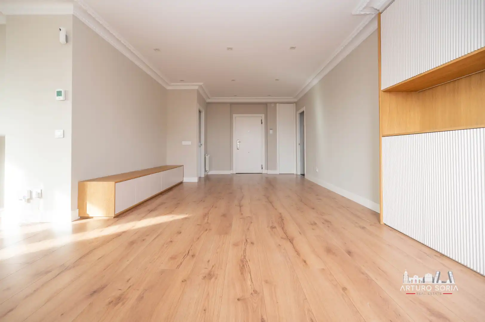 Sala de estar de Piso de alquiler en Madrid con Aire acondicionado, Trastero y Lavadora