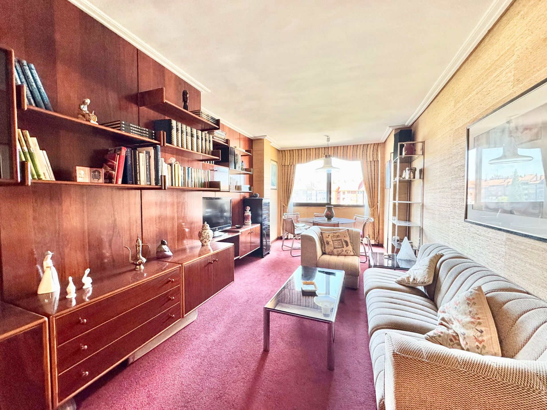 Sala de estar de Piso en venta en Vitoria - Gasteiz con Terraza y Trastero