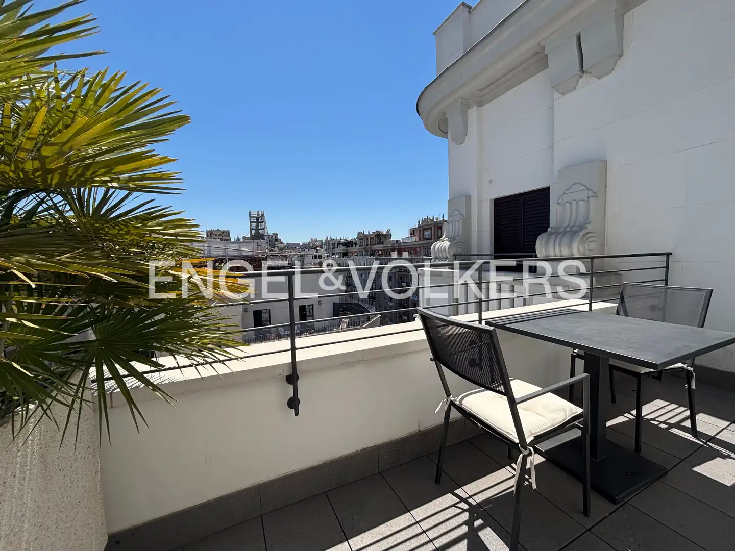 Terrace of Flat for rent in Madrid  with Air Conditioner, Heating and Swimming Pool