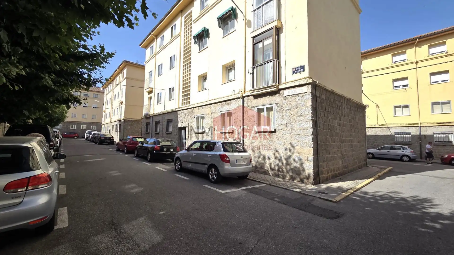 Vista exterior de Piso en venta en Ávila con Calefacción, Terraza y Amueblado