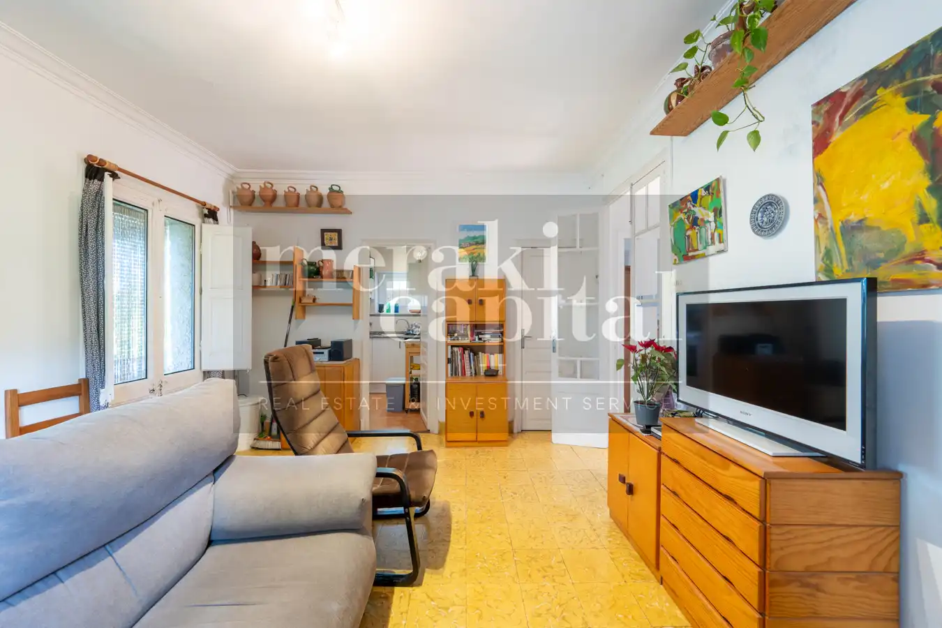 Sala de estar de Casa o chalet en venta en Sant Cugat del Vallès con Calefacción, Jardín privado y Terraza