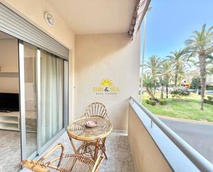Balcony of Apartment to rent in Guardamar del Segura  with Air Conditioner, Heating and Furnished