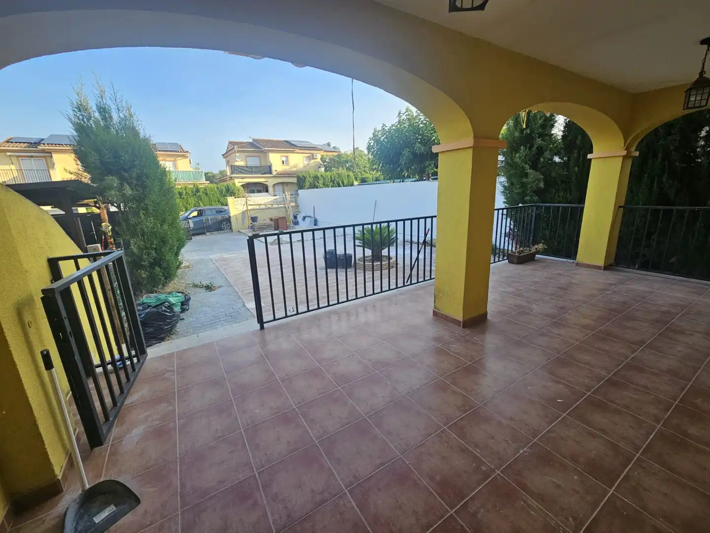 Terraza de Casa adosada en venta en Náquera con Aire acondicionado, Calefacción y Piscina comunitaria