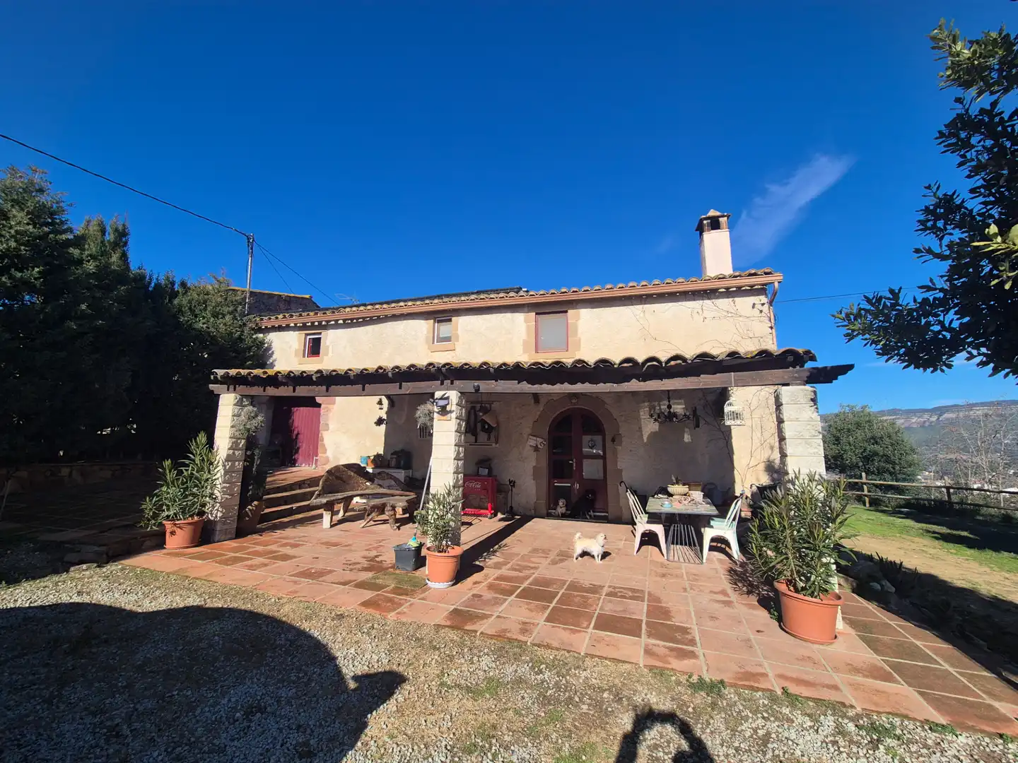 Vista exterior de Finca rústica en venta en Santa Eulàlia de Ronçana con Aire acondicionado, Calefacción y Jardín privado