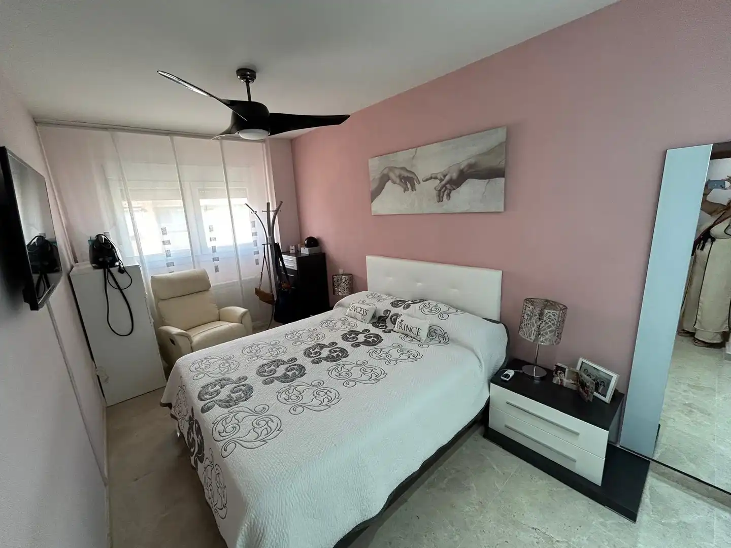 Bedroom of Flat for sale in Ciudad Real  with Air Conditioner, Heating and Terrace