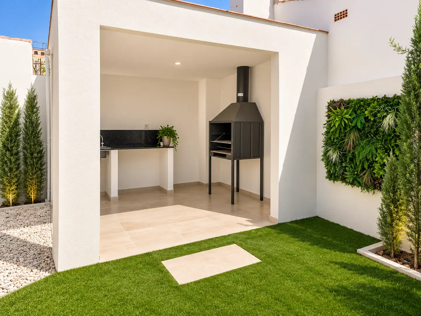 Terrasse von Haus oder Chalet zum Verkauf in Centro  
