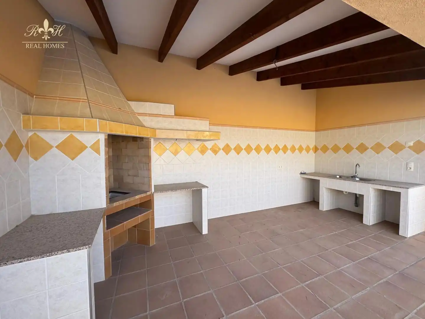 Kitchen of Houses for sale in L'Alfàs del Pi  with Air Conditioner, Heating and Swimming Pool