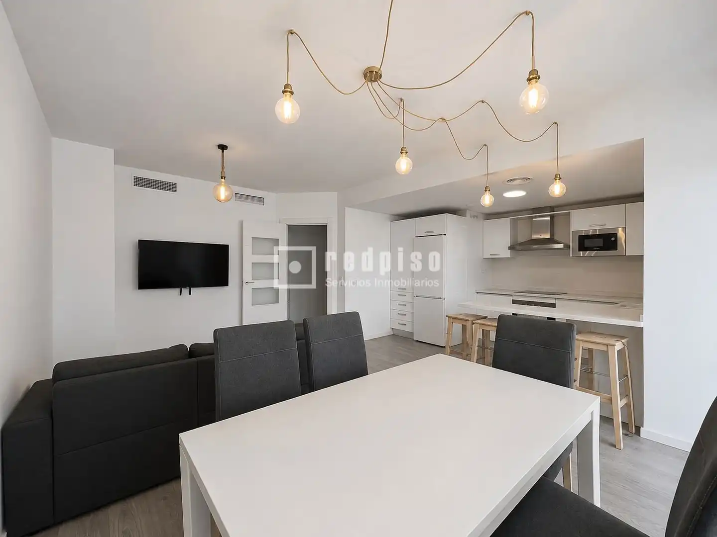 Living room of Flat for rent in Torremolinos  with Air Conditioner, Heating and Private garden