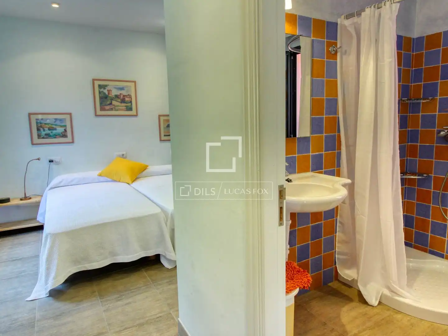 Bedroom of Country homes for rent in Andratx  with Air Conditioner, Heating and Private garden