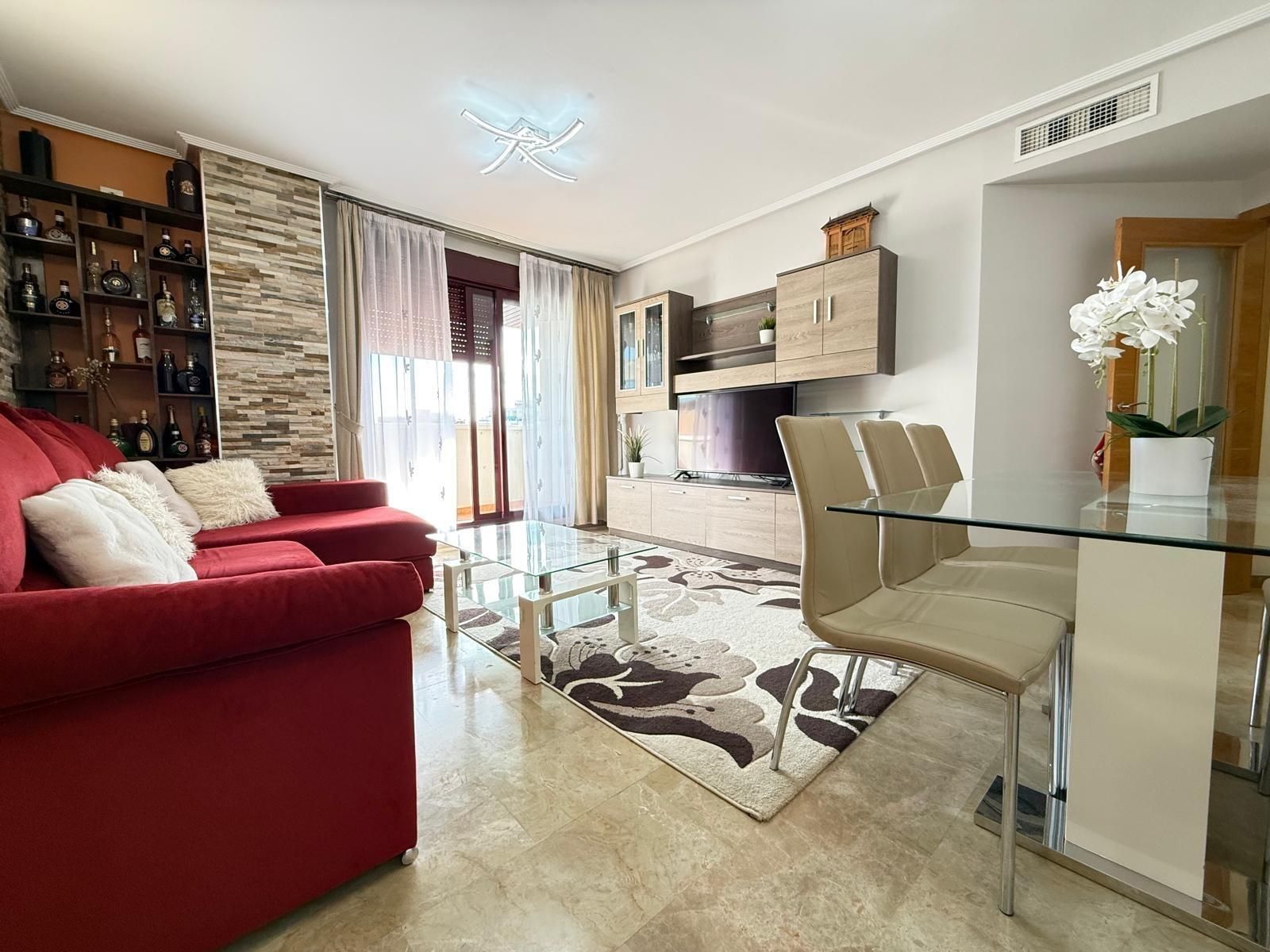 Sala d'estar de Pis en venda en Molina de Segura amb Aire condicionat, Traster i Balcó