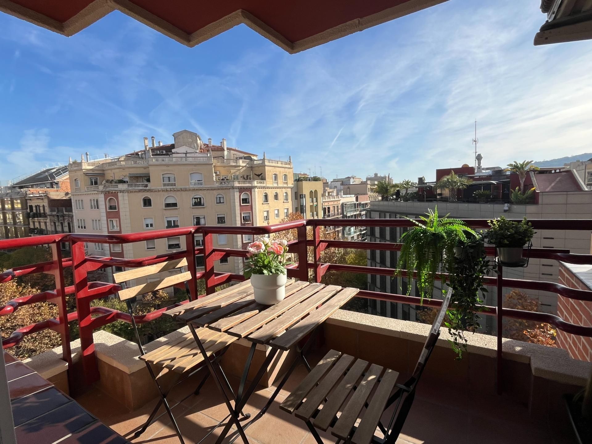 Terrace of Flat for sale in  Barcelona Capital  with Heating, Terrace and Alarm