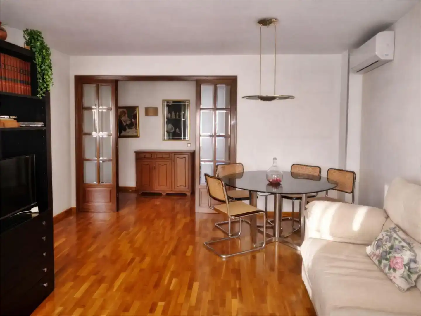 Menjador de Pis en venda en  Barcelona Capital amb Aire condicionat i Balcó