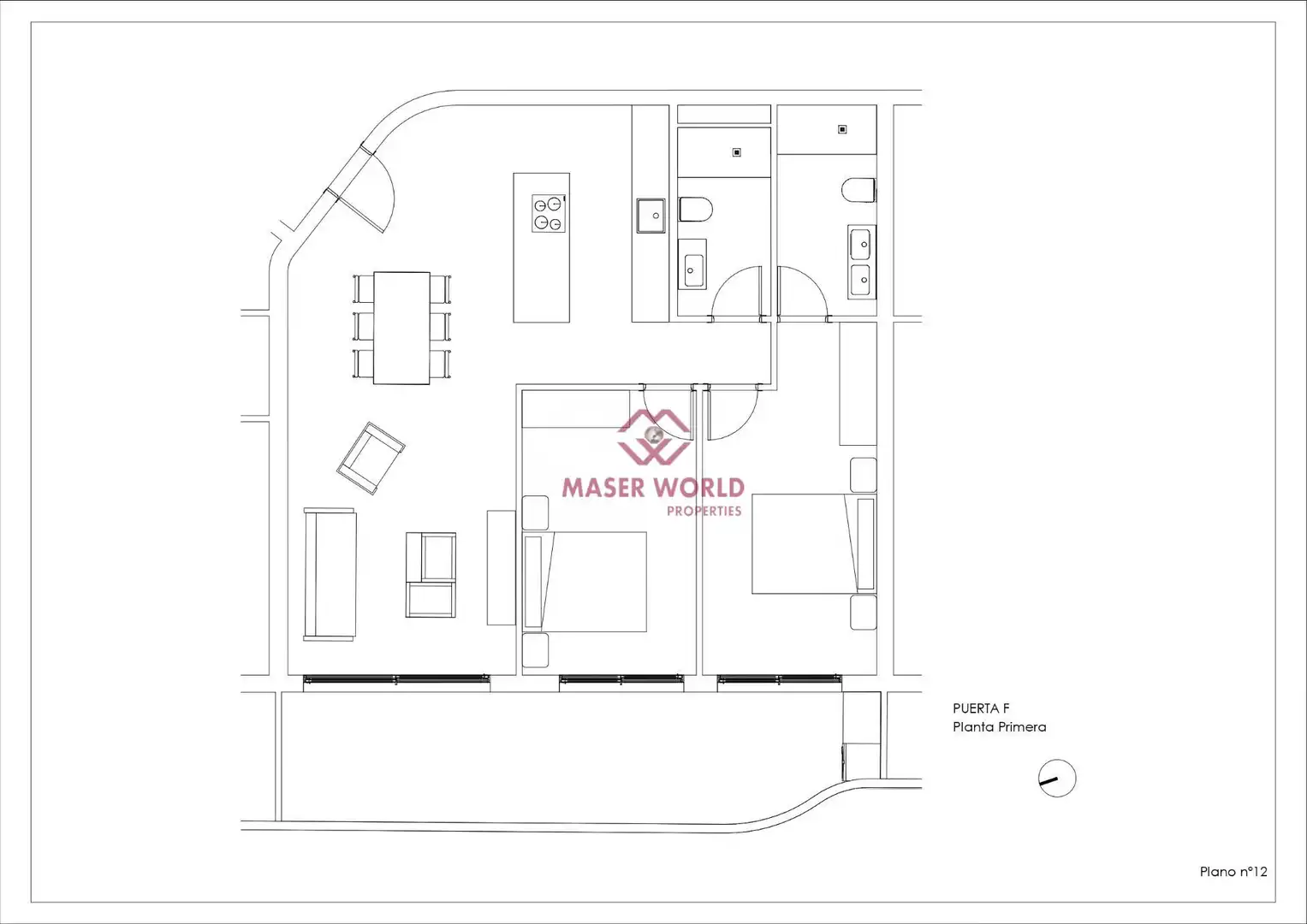 Apartamento con piscina en venta en Zona Pueblo, imagen 18